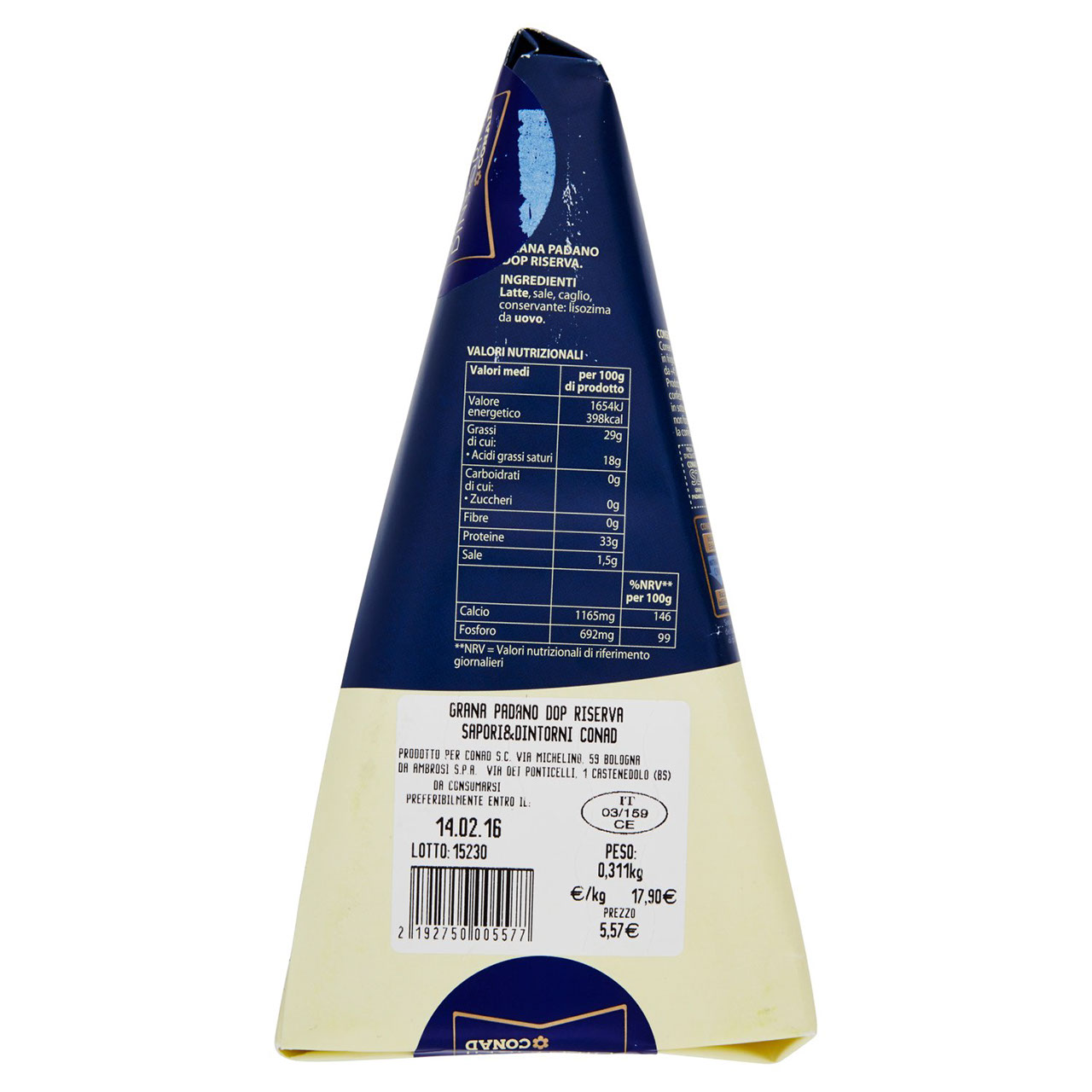 Grana Padano DOP Riserva Conad in vendita online