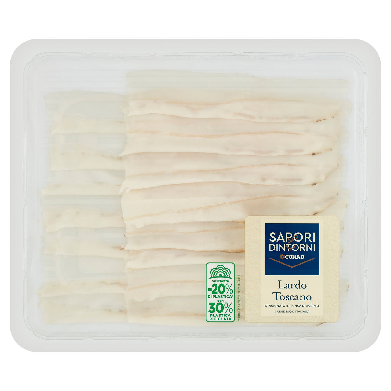 SAPORI & DINTORNI CONAD Lardo Toscano 0.080 kg
