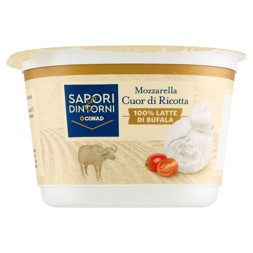 SAPORI & DINTORNI CONAD Mozzarella Cuor di Ricotta 125 g