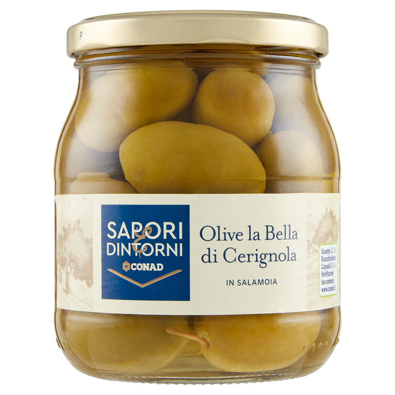 Olive La Bella di Cerignola Salamoia 550g Conad