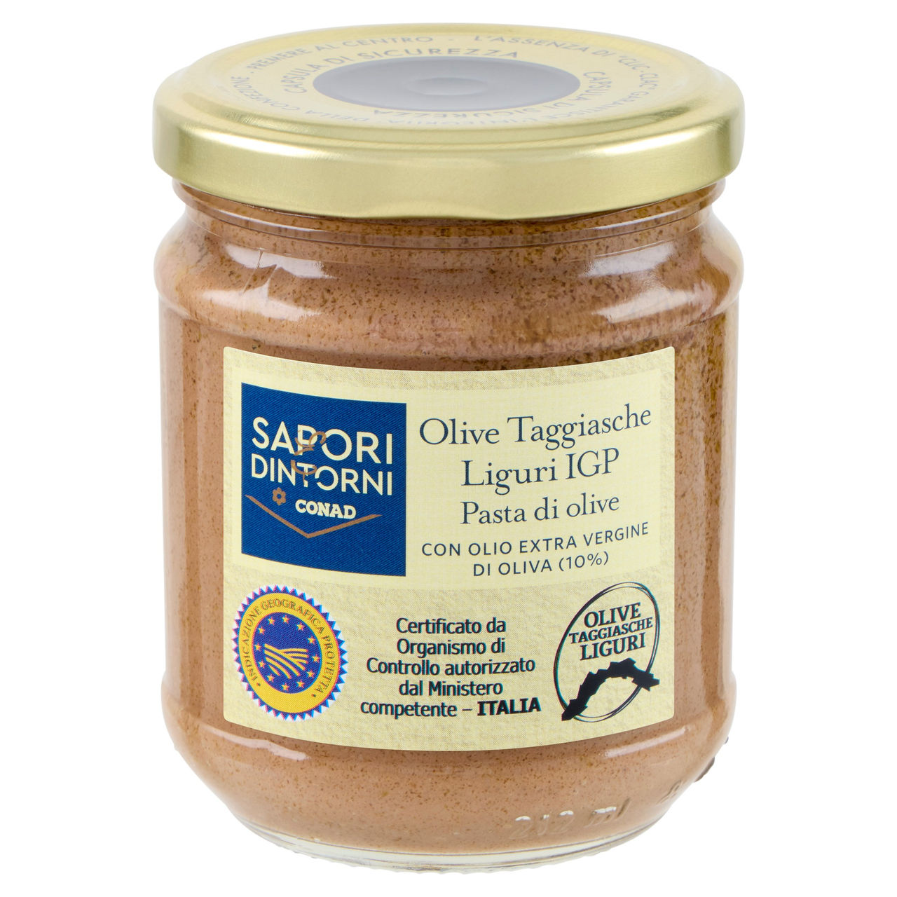 Pasta di Olive Taggiasche con Olio EVO 10% 180 g