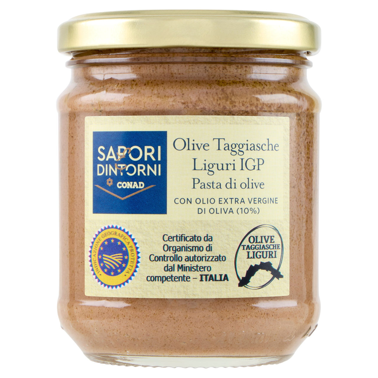 Pasta di Olive Taggiasche con Olio EVO 10% 180 g