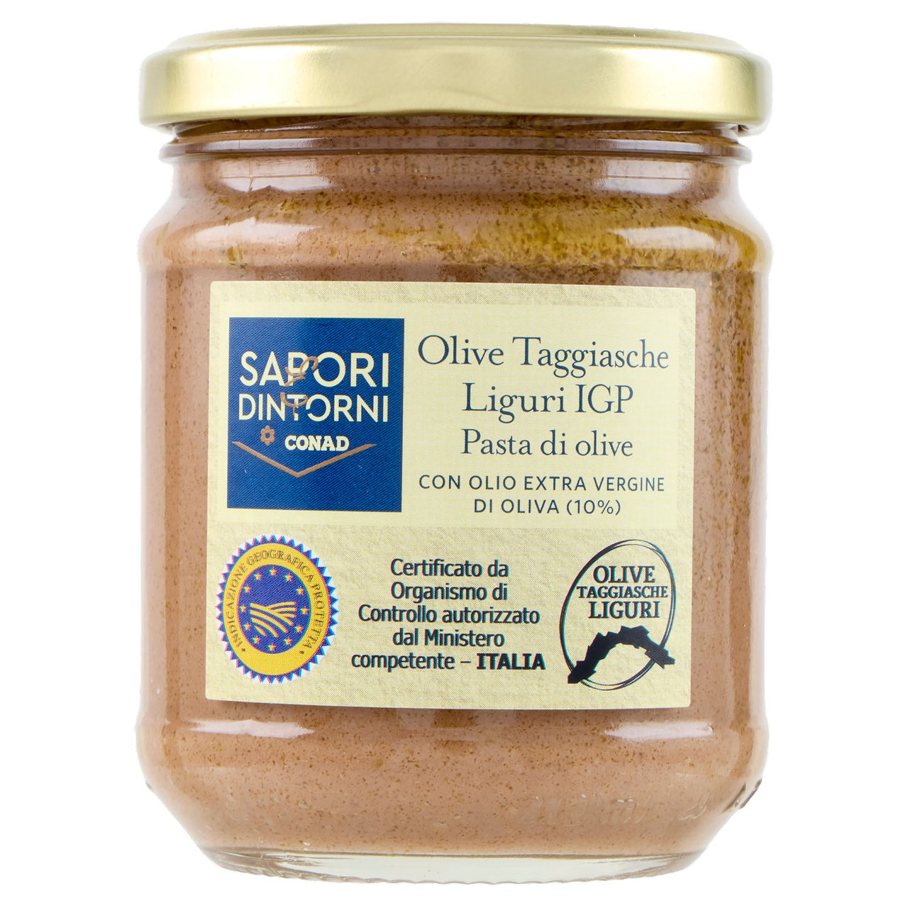 Pasta di Olive Taggiasche con Olio EVO 10% 180 g
