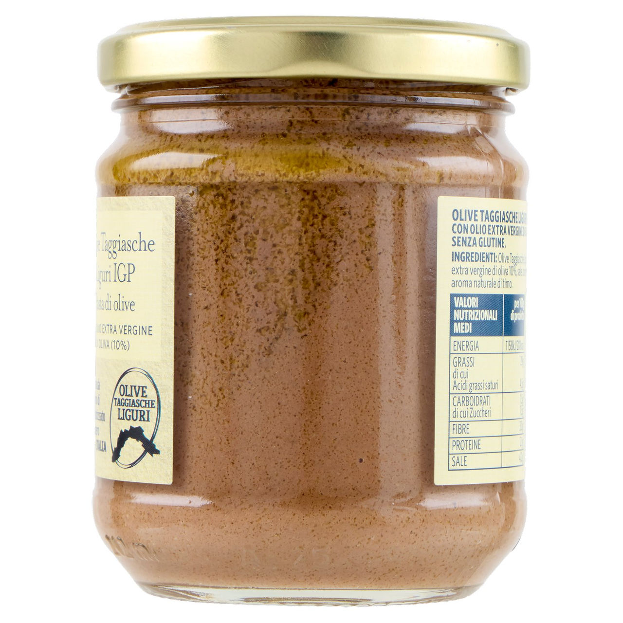 Pasta di Olive Taggiasche con Olio EVO 10% 180 g