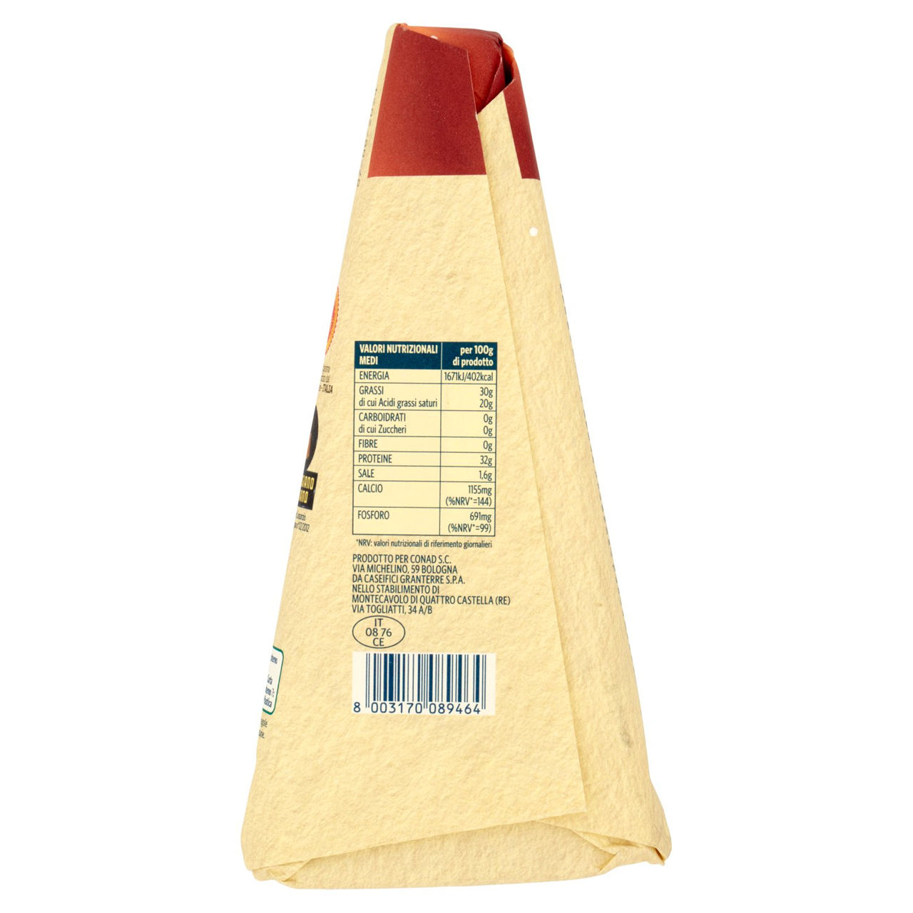 SAPORI & DINTORNI CONAD Parmigiano Reggiano DOP Stagionatura Oltre 40 Mesi 250 g