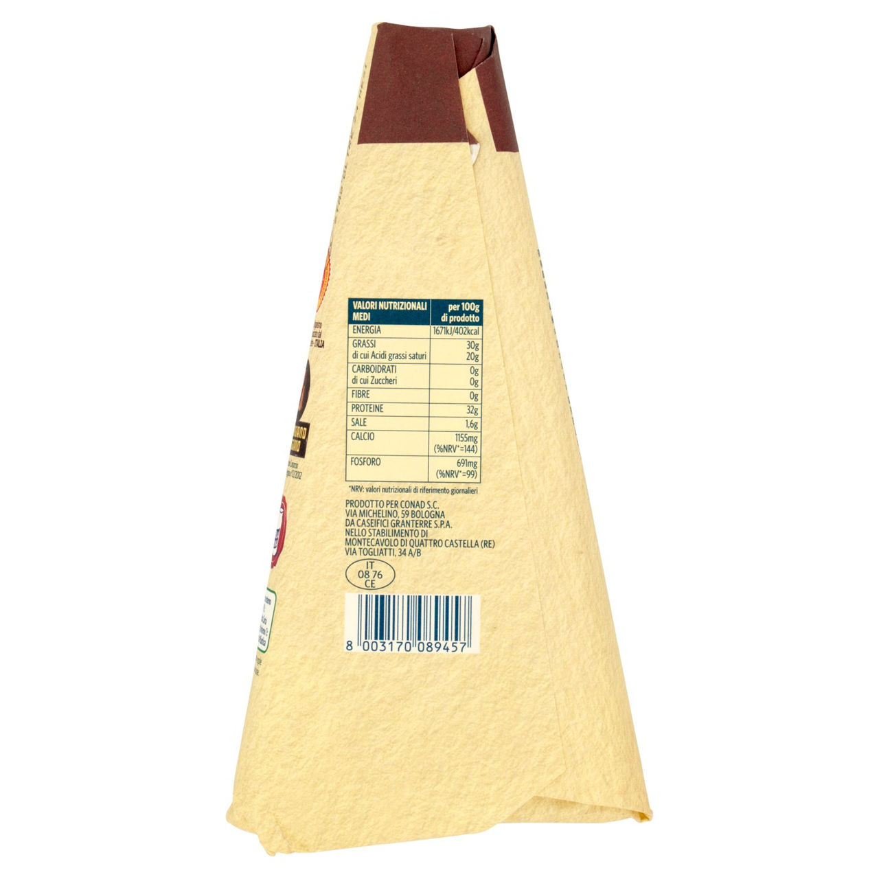 SAPORI & DINTORNI CONAD Parmigiano Reggiano DOP Vacca Bruna 250 g