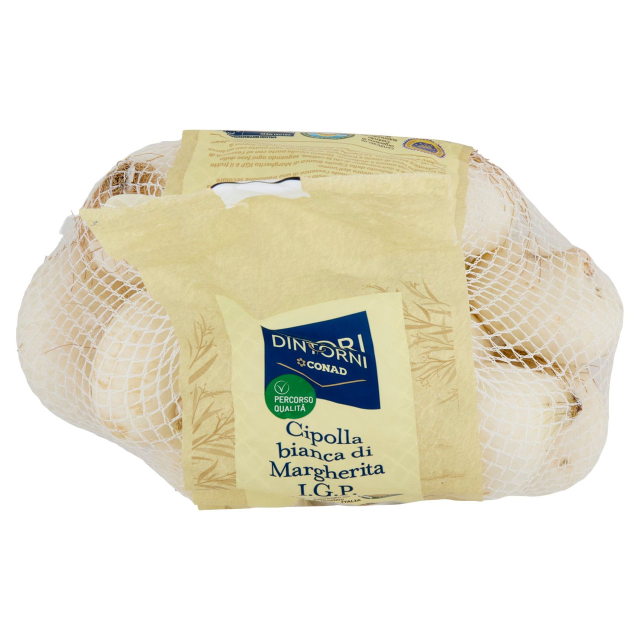 SAPORI & DINTORNI CONAD Percorso Qualità Cipolla bianca di Margherita I.G.P. Italia Cal. 50/70 750 g