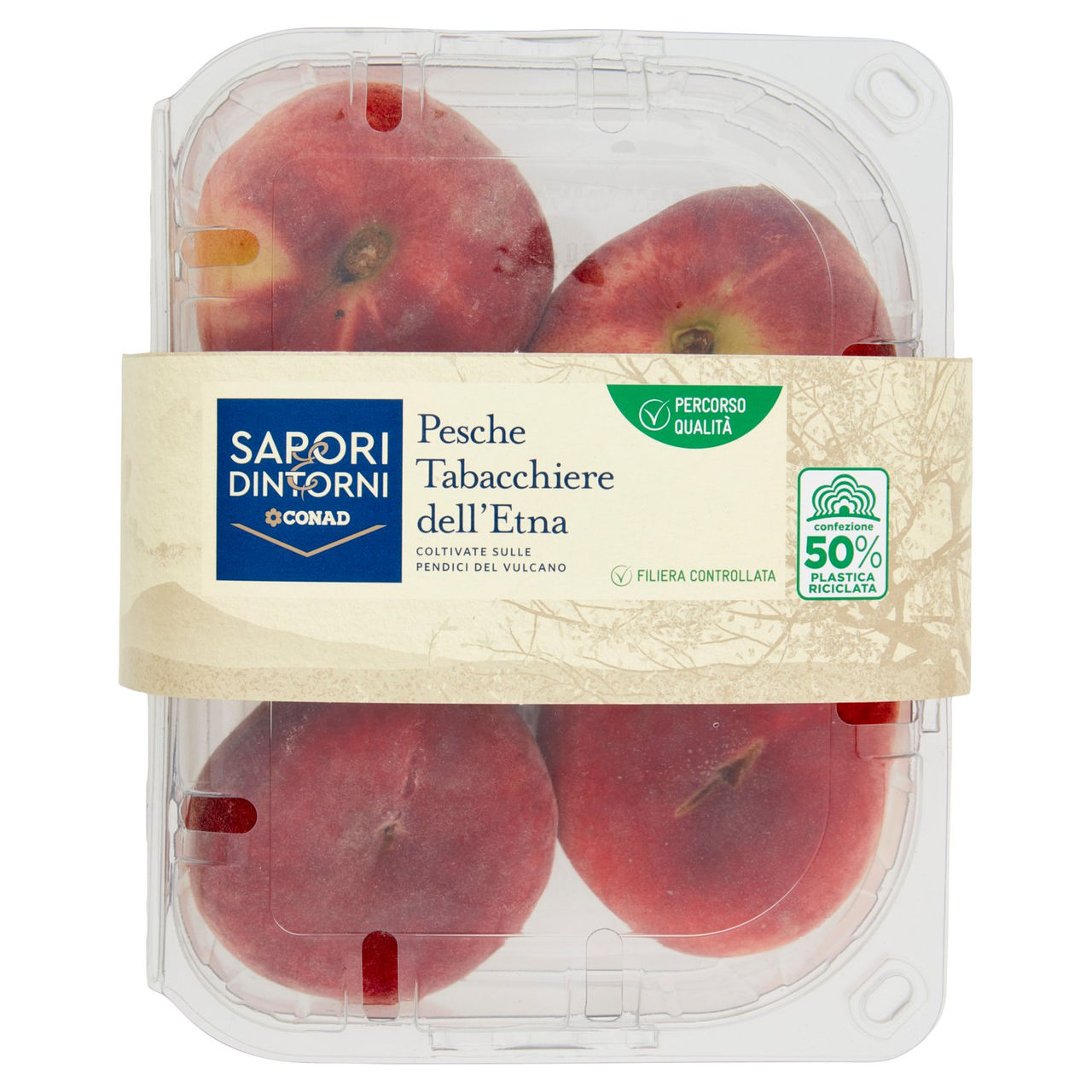 SAPORI & DINTORNI CONAD Percorso Qualità Pesche Tabacchiere dell'Etna Italia Cal. A 500 g