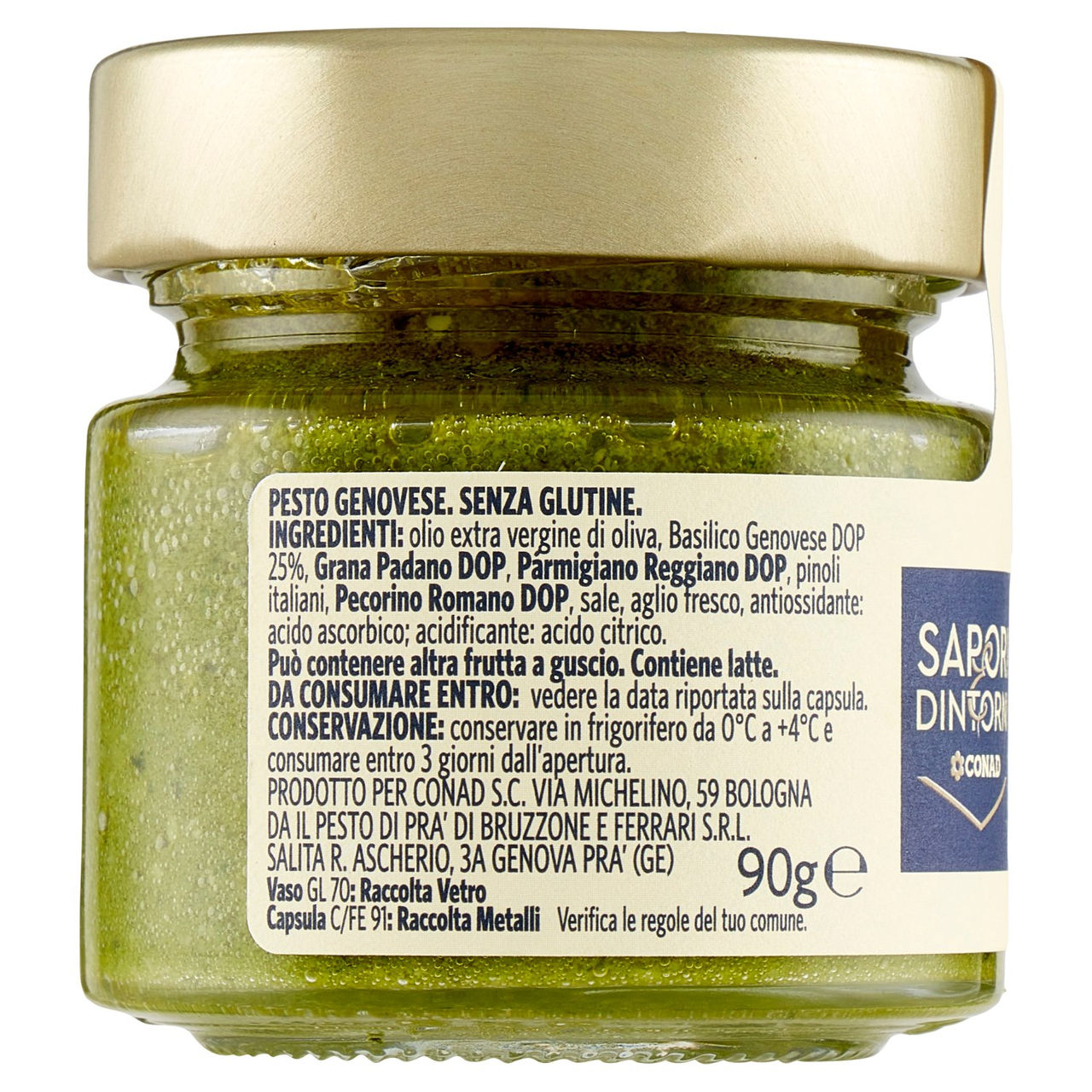 Pesto Genovese DOP Sapori e Dintorni