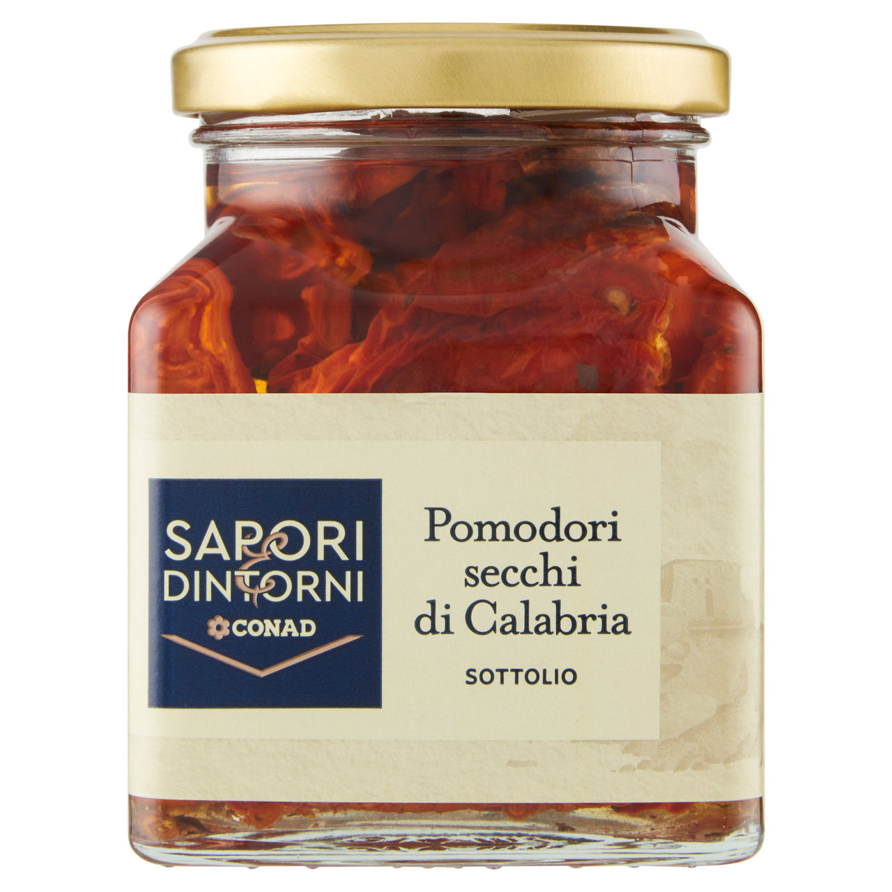 SAPORI & DINTORNI CONAD Pomodori secchi di Calabria Sottolio 270 g