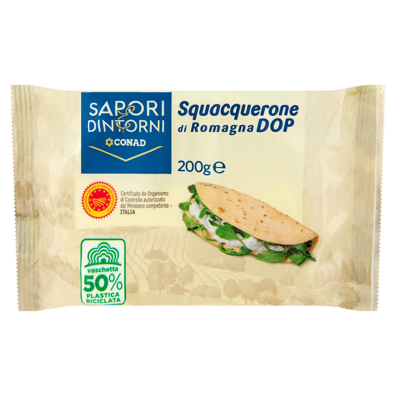 SAPORI & DINTORNI CONAD Squacquerone di Romagna DOP 200 g