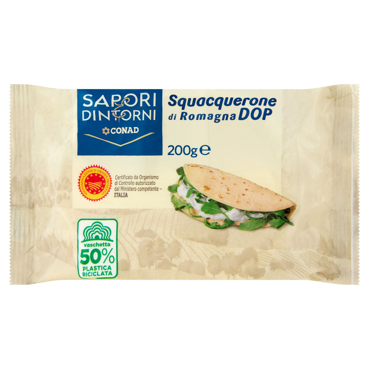 SAPORI & DINTORNI CONAD Squacquerone di Romagna DOP 200 g