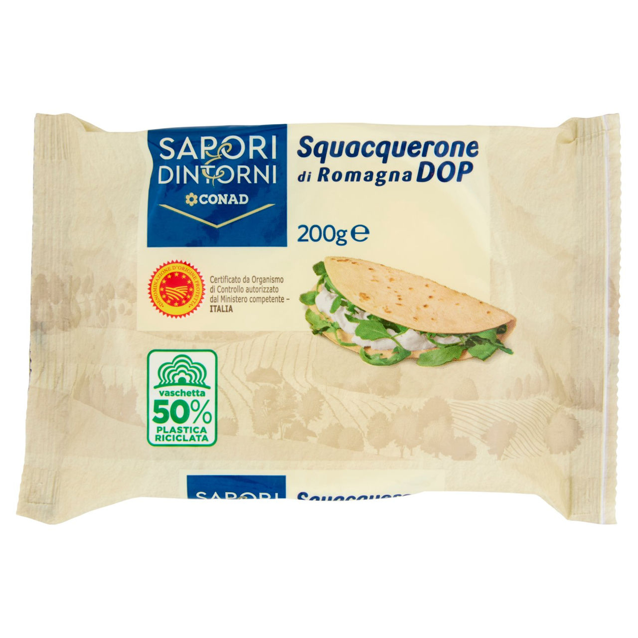 SAPORI & DINTORNI CONAD Squacquerone di Romagna DOP 200 g