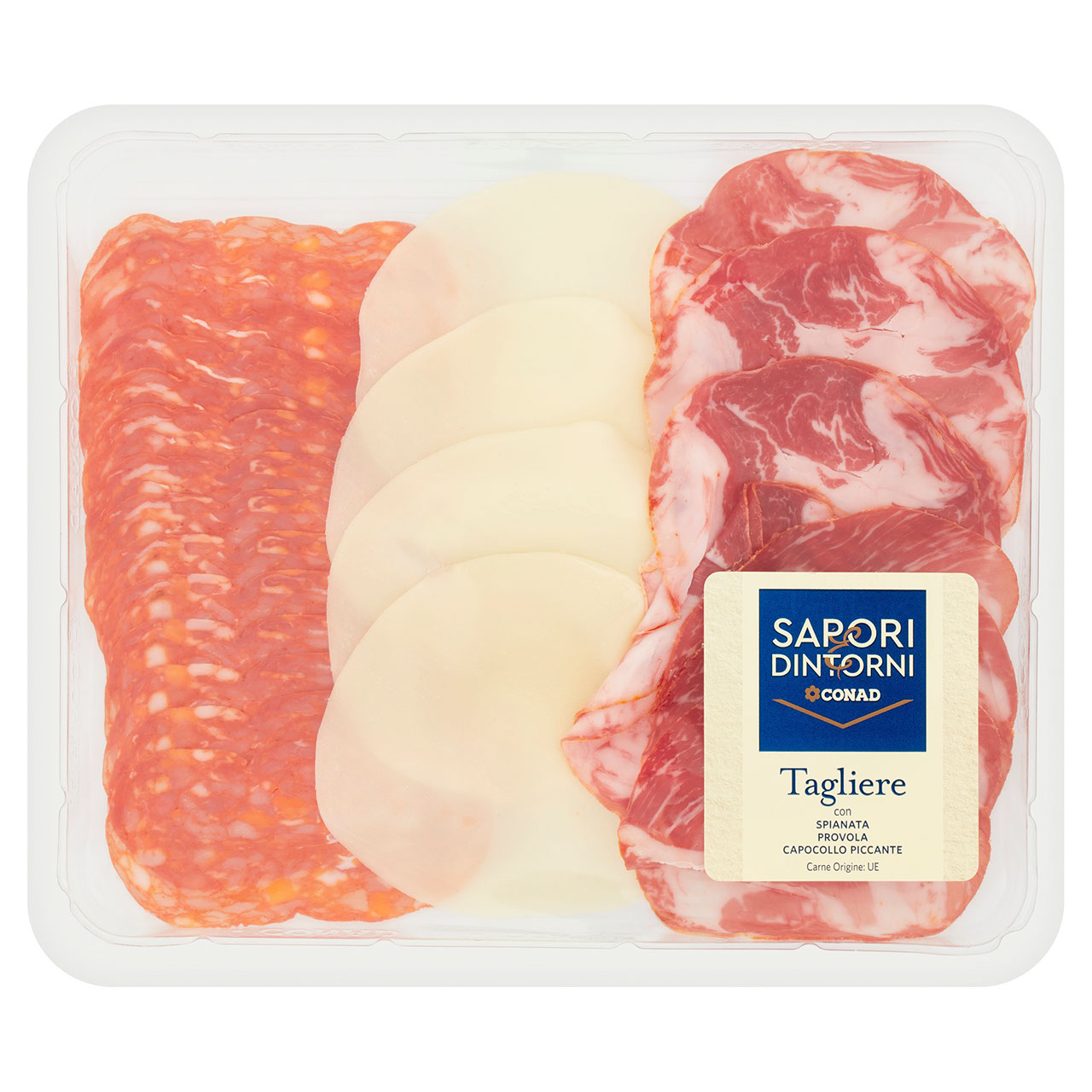 SAPORI & DINTORNI CONAD Tagliere con Spianata Provola Capocollo Piccante 120 g