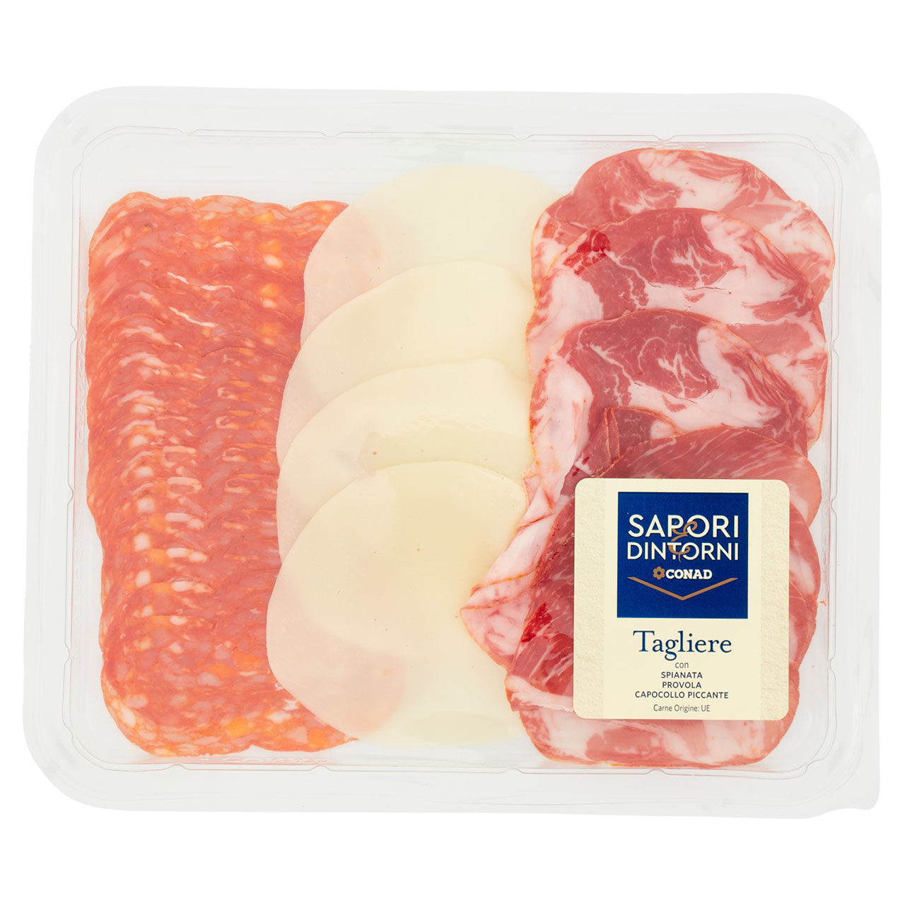 SAPORI & DINTORNI CONAD Tagliere con Spianata Provola Capocollo Piccante 120 g