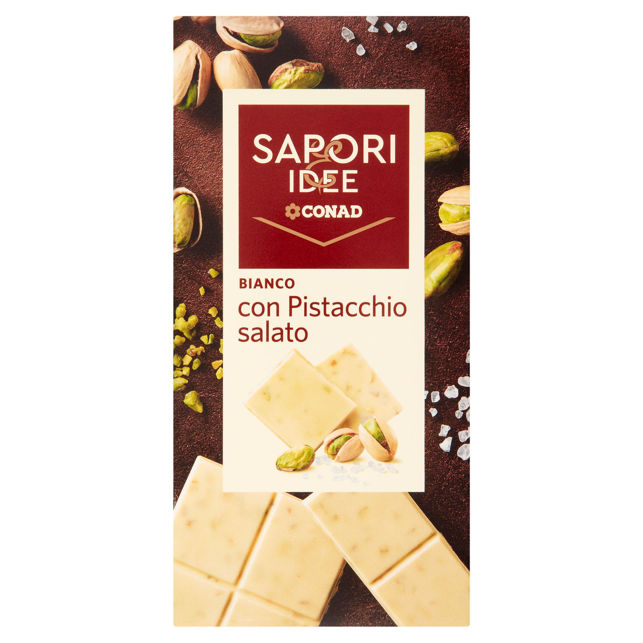 SAPORI & IDEE CONAD Bianco con Pistacchio salato 100 g