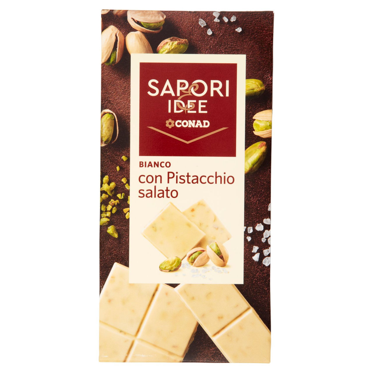 SAPORI & IDEE CONAD Bianco con Pistacchio salato 100 g