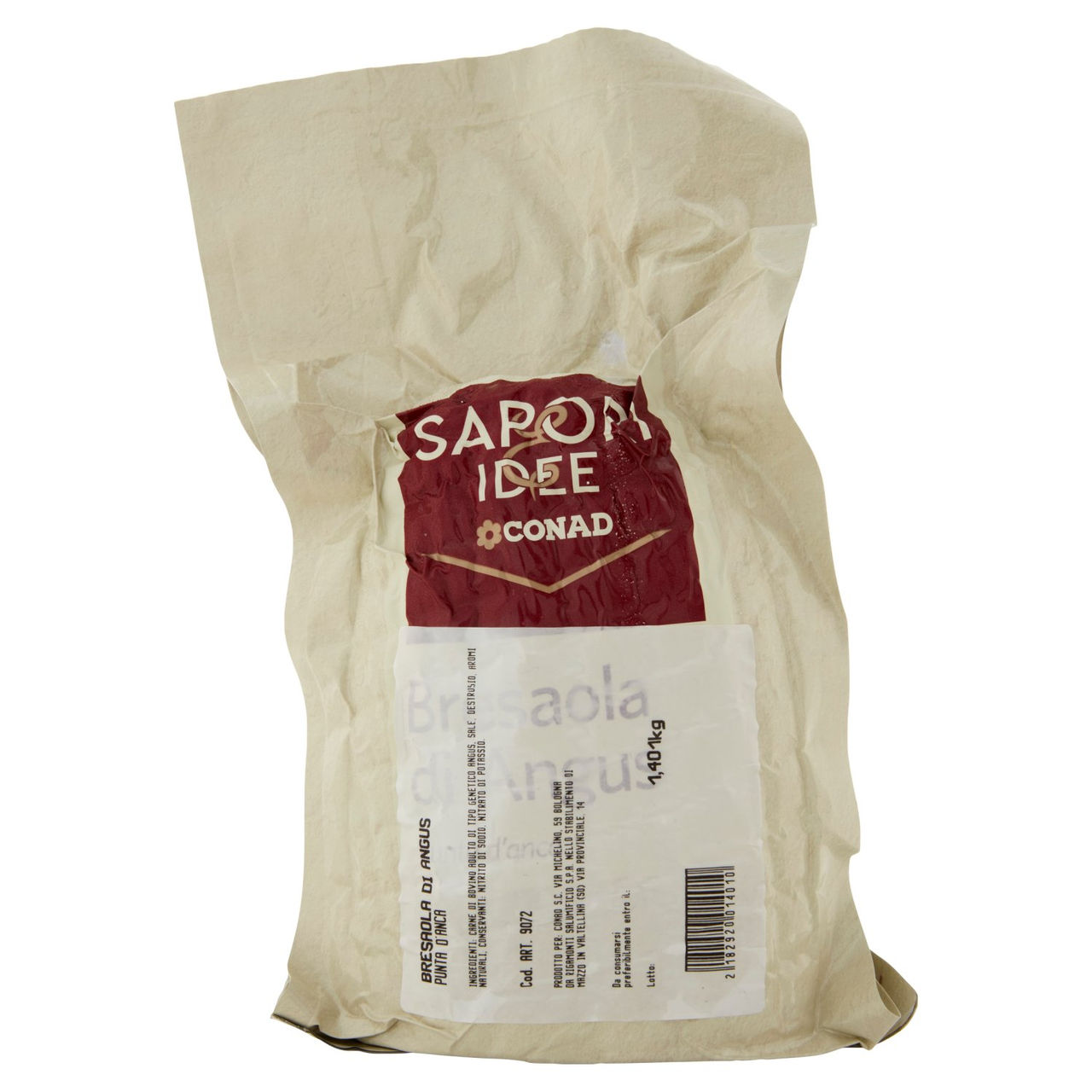 SAPORI & IDEE CONAD Bresaola di Angus Punta d'anca