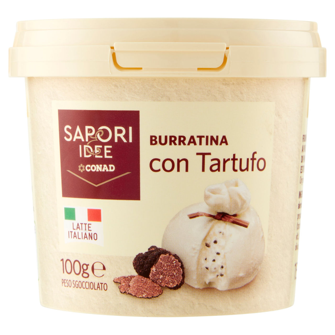 Burratina con Tartufo 100 g Sapori e Idee Conad