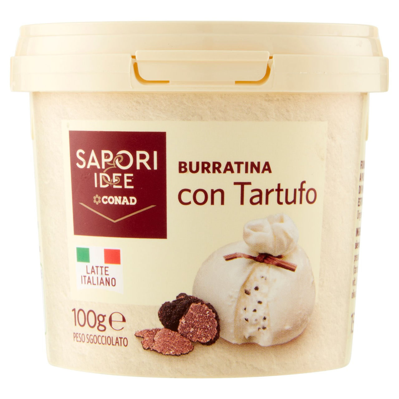 Burratina con Tartufo 100 g Sapori e Idee Conad