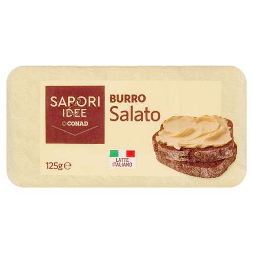 SAPORI & IDEE CONAD Burro Salato 125 g