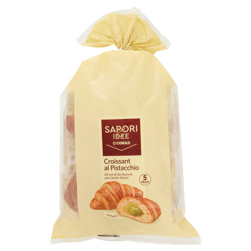 SAPORI & IDEE CONAD Croissant al Pistacchio 5 x 61 g