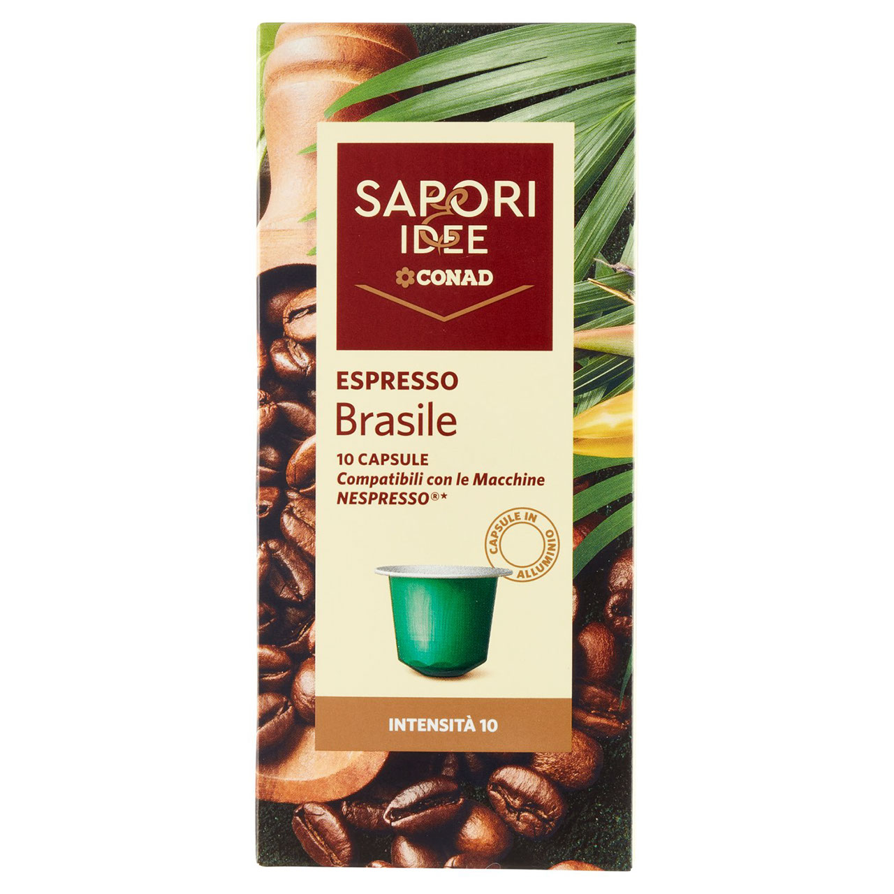Espresso Brasile Capsule Compatibili Nespresso
