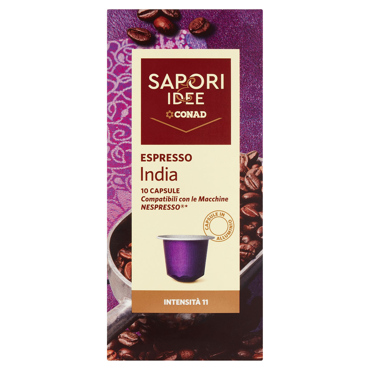 Capsule Espresso India Conad in vendita online