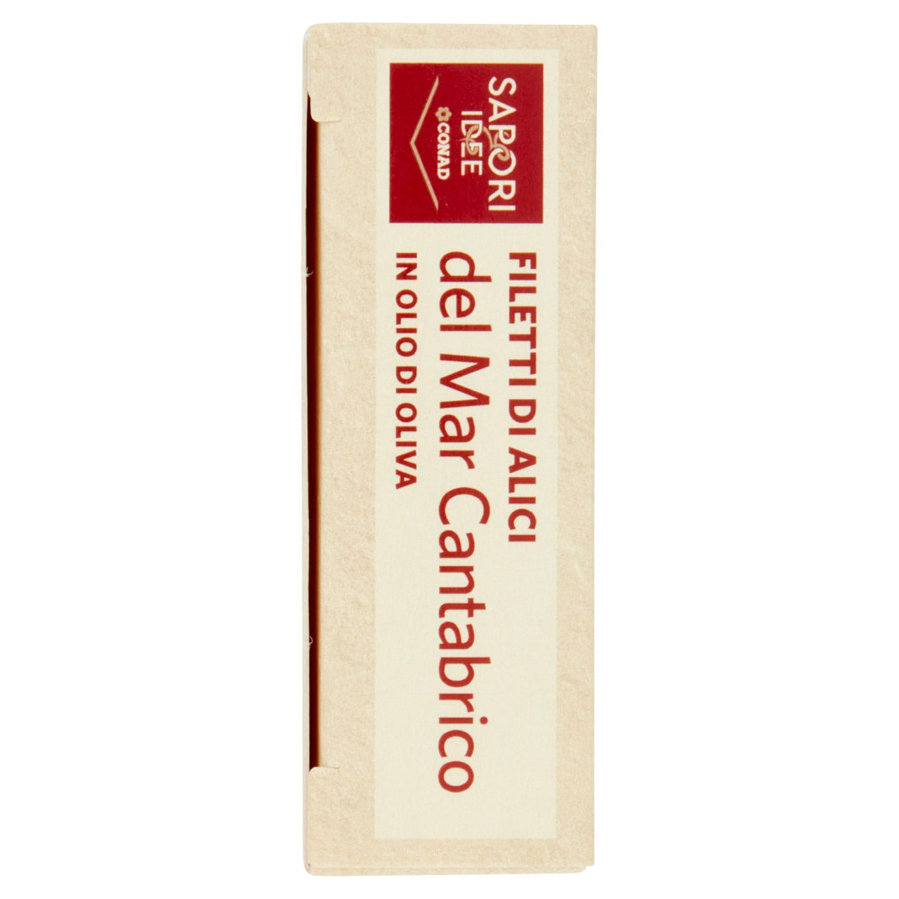 SAPORI & IDEE CONAD Filetti di Alici del Mar Cantabrico in Olio di Oliva 80 g