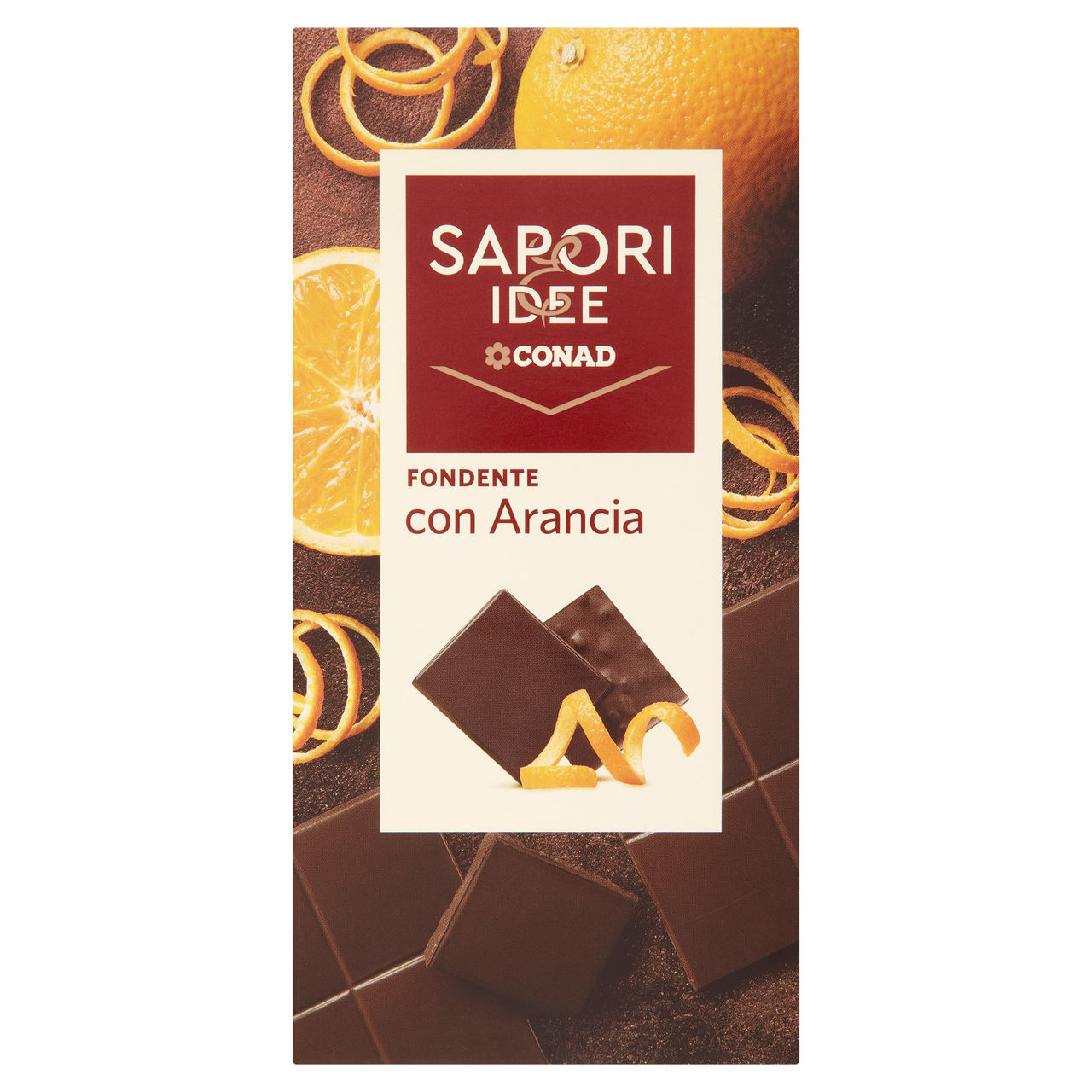 Fondente con Arancia 100 g Sapori & Idee Conad in vendita online