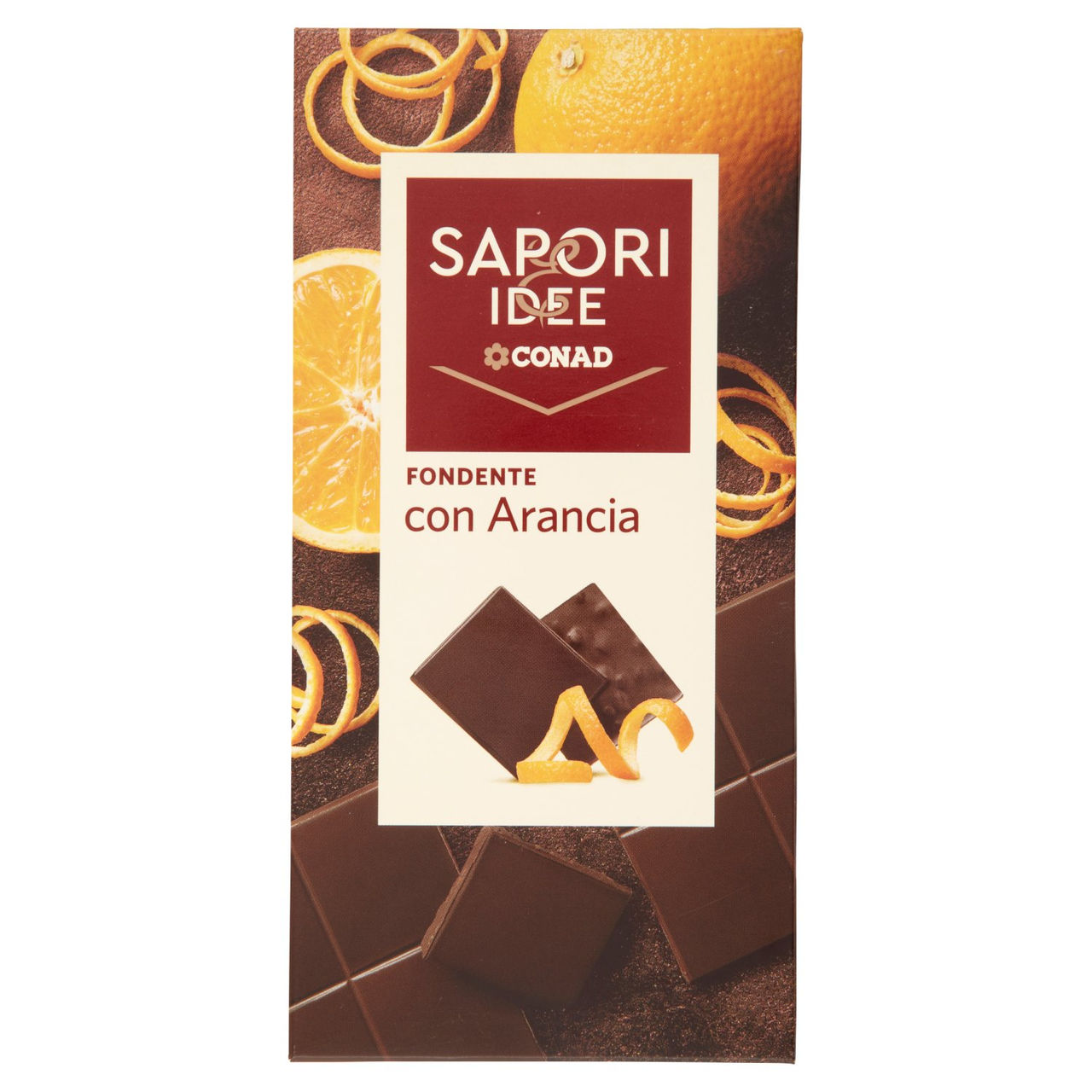 Fondente con Arancia 100 g Sapori & Idee Conad in vendita online