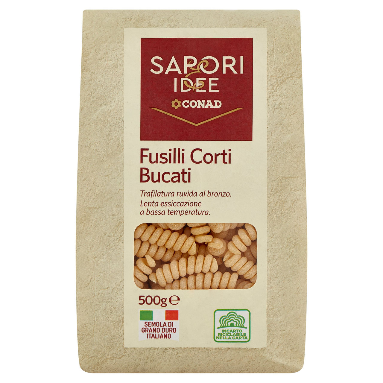 SAPORI & IDEE CONAD Fusilli Corti Bucati 500 g