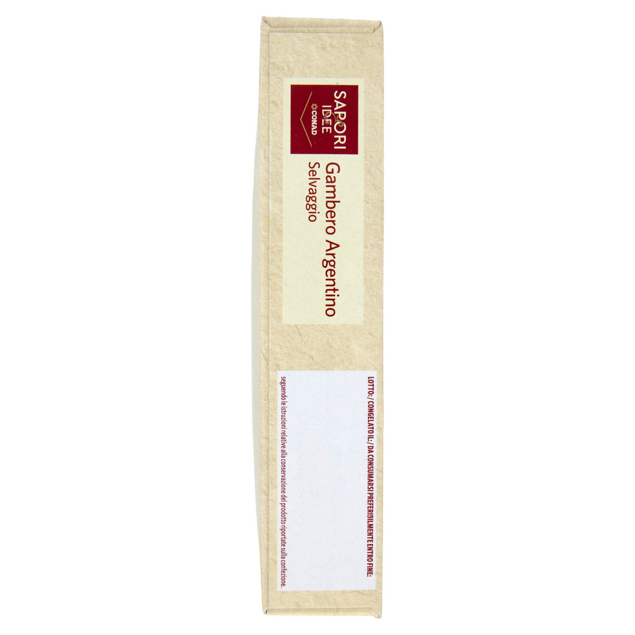 SAPORI & IDEE CONAD Gambero Argentino Selvaggio Surgelato 400 g