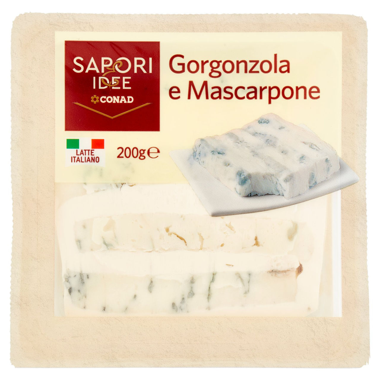 SAPORI & IDEE CONAD Gorgonzola e Mascarpone 200 g