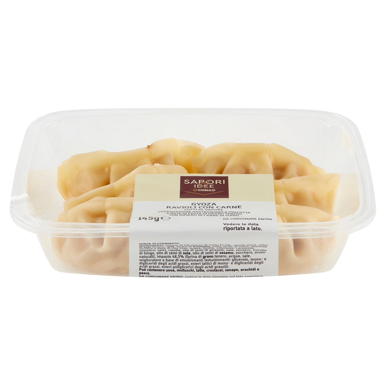 SAPORI & IDEE CONAD Gyoza Ravioli con Carne 145 g