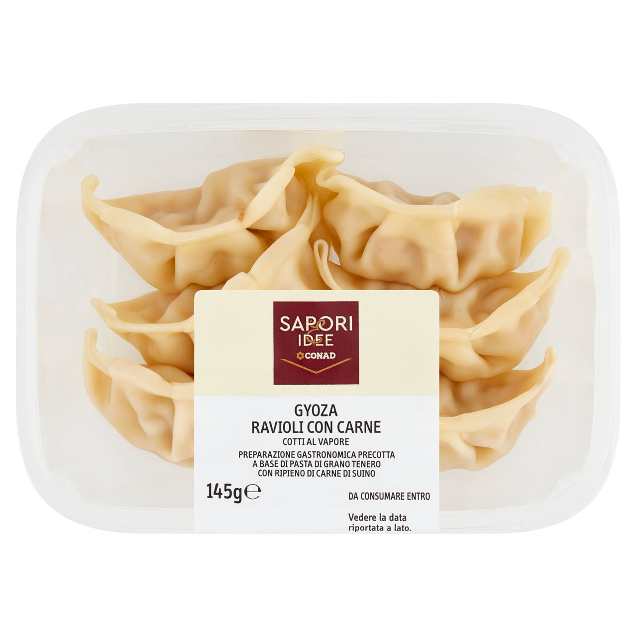 SAPORI & IDEE CONAD Gyoza Ravioli con Carne 145 g