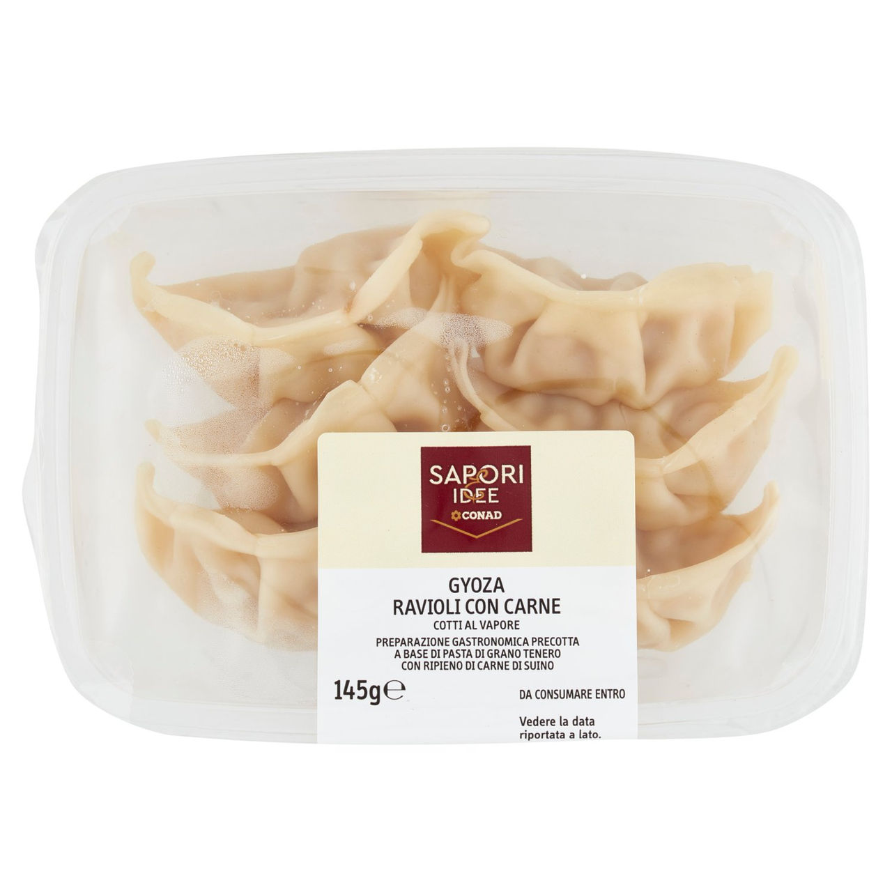 SAPORI & IDEE CONAD Gyoza Ravioli con Carne 145 g