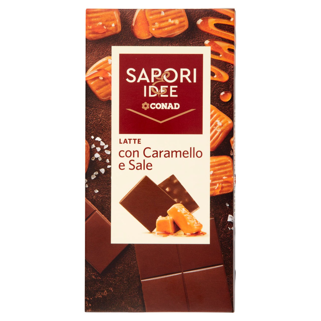 SAPORI & IDEE CONAD Latte con Caramello e Sale 100 g