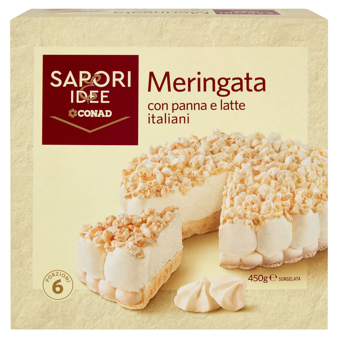 SAPORI & IDEE CONAD Meringata Surgelata 450 g