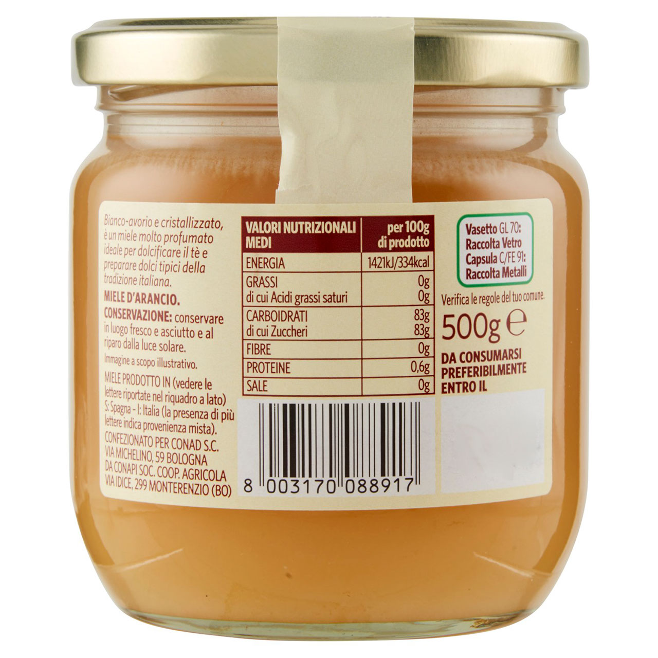 Miele di arancio Conad in vendita online