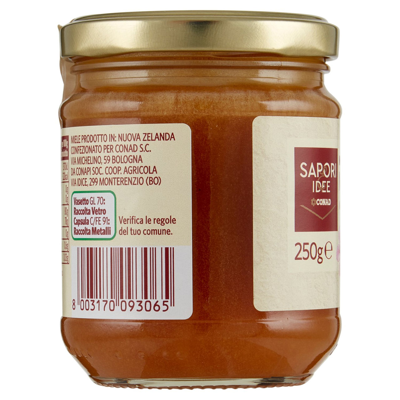 SAPORI & IDEE CONAD Miele di Manuka 250 g