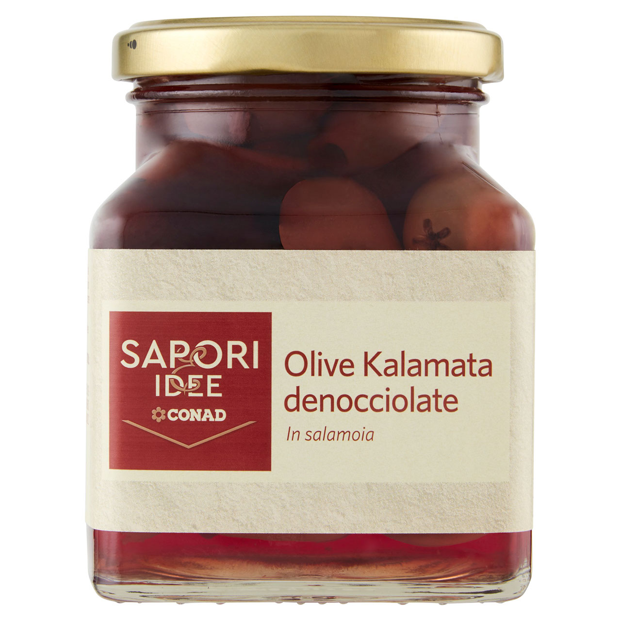 Olive Kalamata denocciolate in salamoia 285 g Sapori & Idee Conad in vendita online