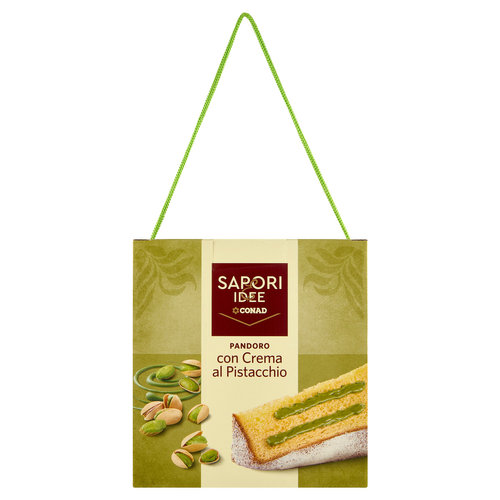 SAPORI & IDEE CONAD Pandoro con Crema al Pistacchio 850 g