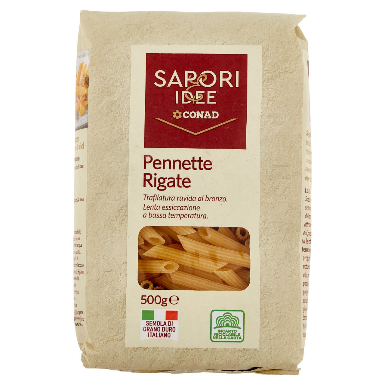 SAPORI & IDEE CONAD Pennette Rigate 500 g