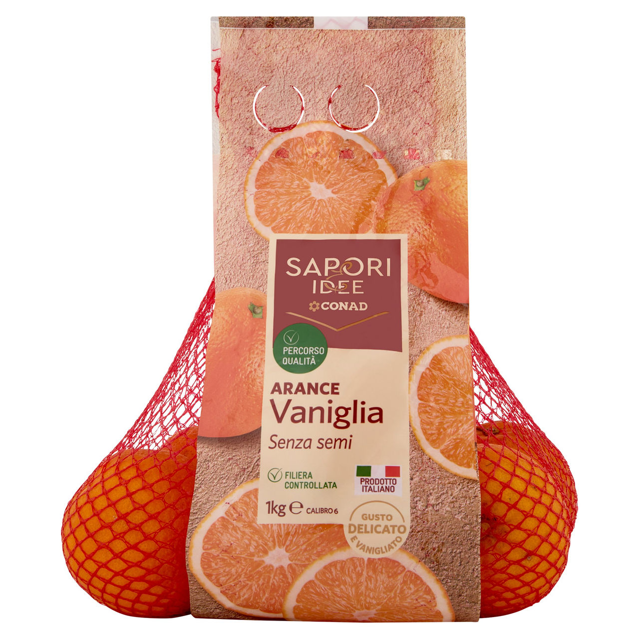 SAPORI & IDEE CONAD Percorso Qualità Arance Vaniglia Senza semi Italia Calibro 6 1 kg