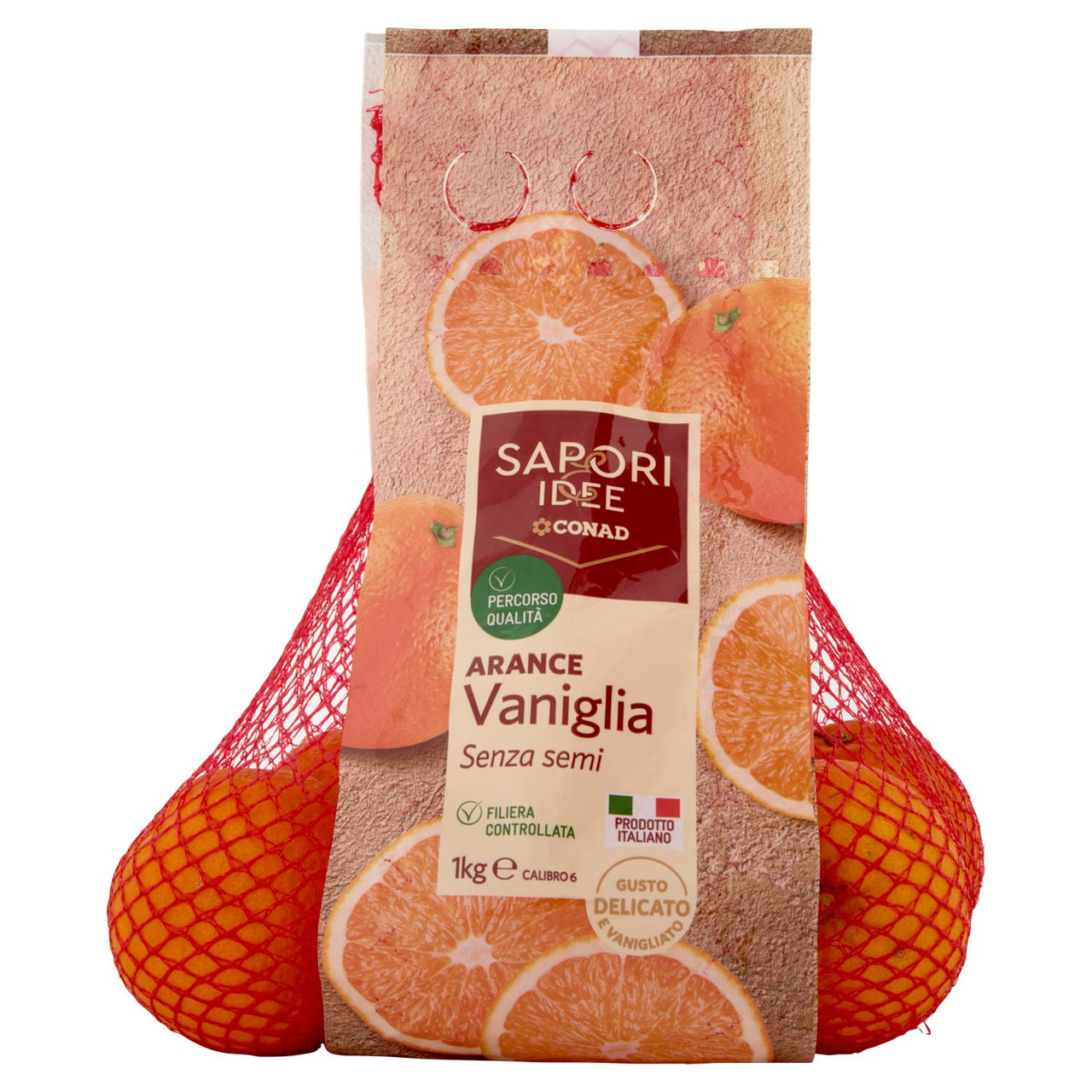 SAPORI & IDEE CONAD Percorso Qualità Arance Vaniglia Senza semi Italia Calibro 6 1 kg