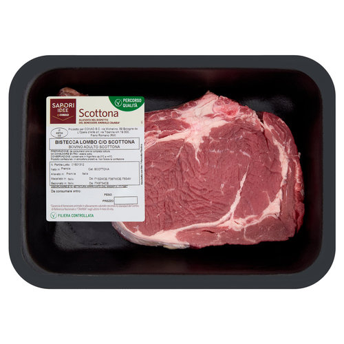 SAPORI & IDEE CONAD Percorso Qualità Bistecca Lombo c/o Scottona