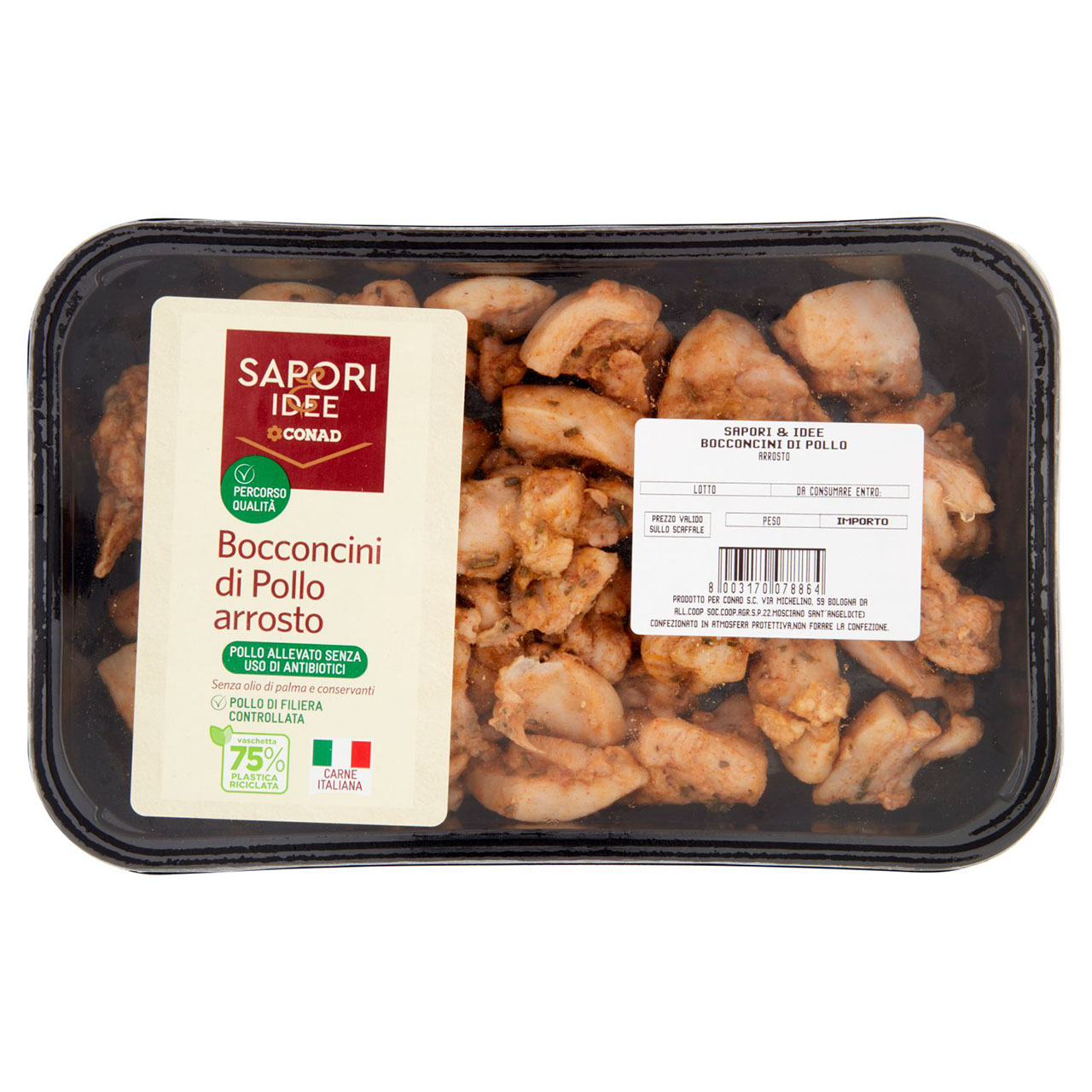 SAPORI & IDEE CONAD Percorso Qualità Bocconcini di Pollo arrosto 280 g