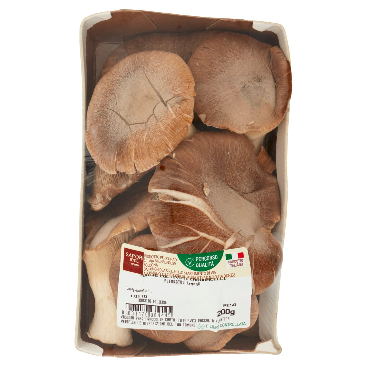 SAPORI & IDEE CONAD Percorso Qualità Funghi Coltivati Cardoncelli 200 g