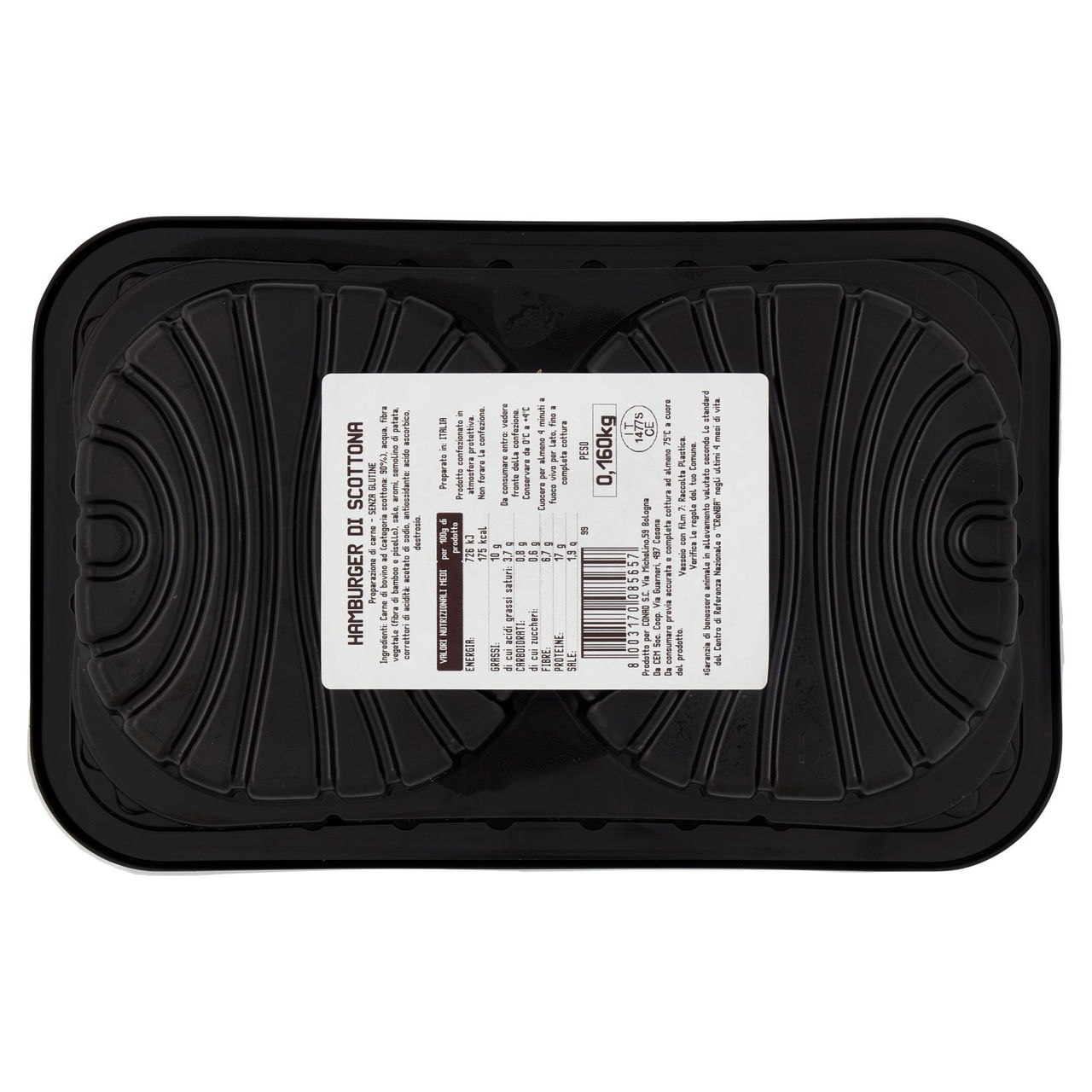 Hamburger di scottona Conad in vendita online
